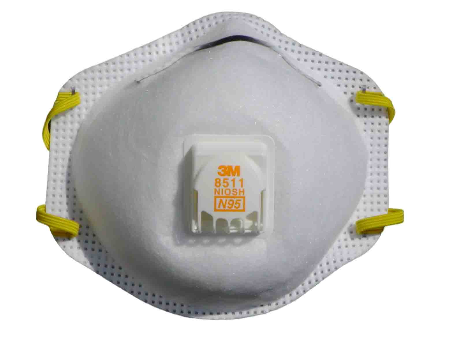 3M™ N95 Respirator with Valve - Click Image to Close